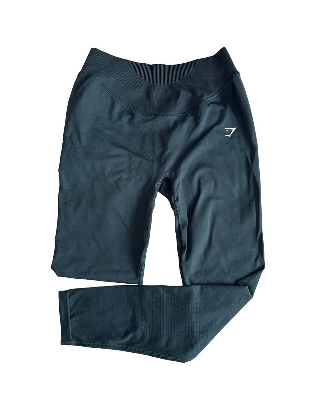 GYMSHARK Women’s Seamleas Vital 2.0 Leggings Blue Green Medium Athletic Luxe